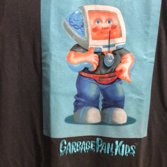 Garbage Pail Kids Large Tshirt Gray/Blue Embroided NWT - Picture 13 of 13